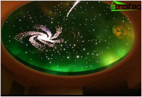 Plafonds tendus dans la pépinière