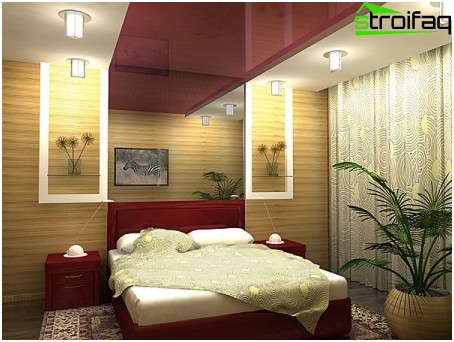 Plafonds tendus pour une chambre