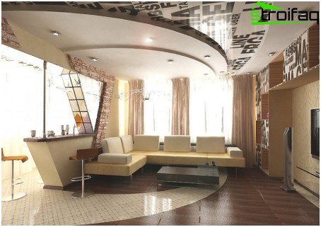 Plafond tendu imprimé