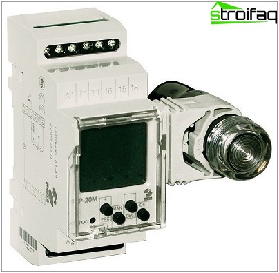 Photorelay temporisé