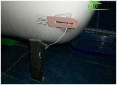 Mise à la terre de la salle de bain Connexion de mise à la terre à la salle de bain