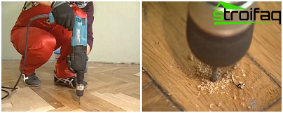 Colle à parquet pour parquet