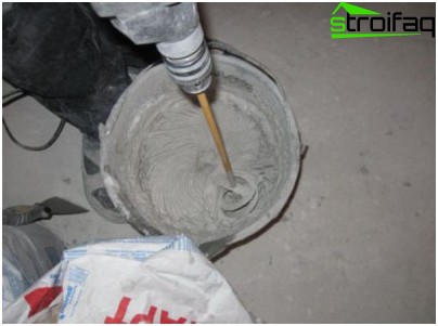 Mastic de mélange Comment est mélangé le mastic