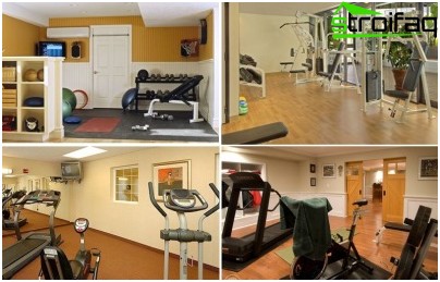 Équipement de gym à domicile