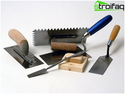 Outils pour le plâtrage