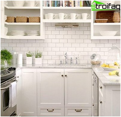 Options pour la pose de carreaux dans la cuisine