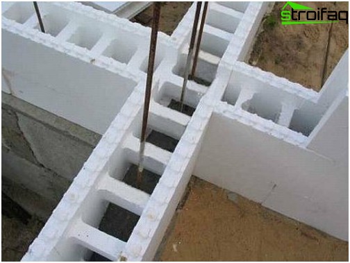 Dispositif de coffrage en polystyrène