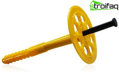 Cheville en plastique