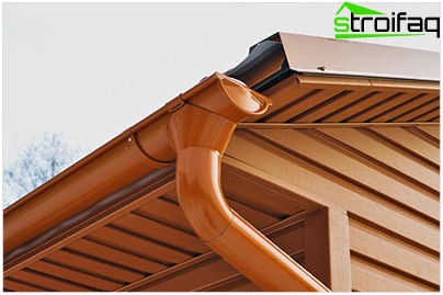 Déversoir - un détail important du toit