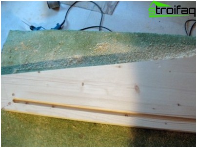 Escalier en colimaçon au grenier de vos propres mains: fraisage de la rainure pour la marche Rainure de verrouillage de marche