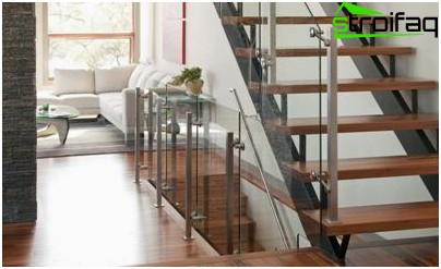 Escalier dans l'appartement