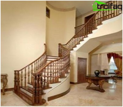 Escalier de style Empire