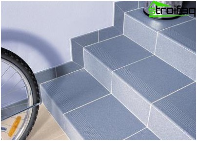 Finition des escaliers