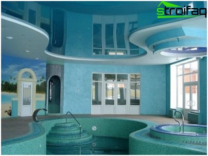 Plafond tendu étanche, durable, esthétique