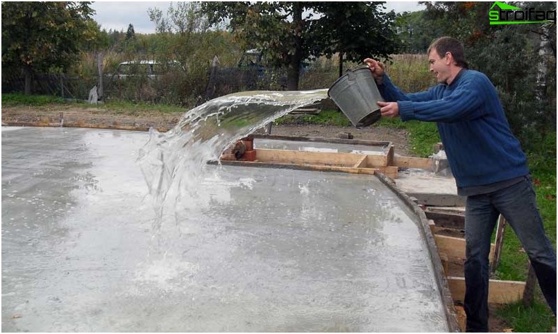 Comment sécher une fondation flottante