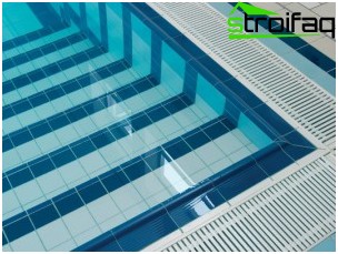 Carrelage de piscine