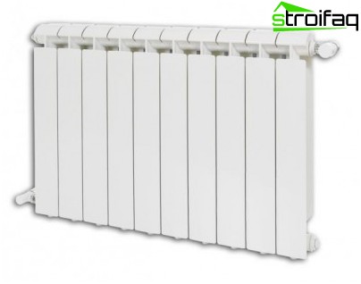 Radiateur bimétallique