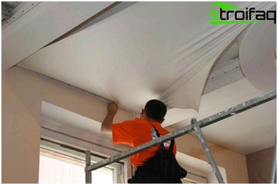 installation de plafonds suspendus