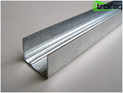 Profil de guidage pour cadre