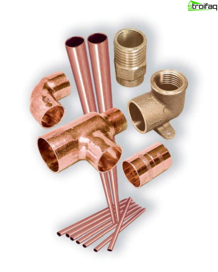 Tuyaux et raccords en cuivre Tuyaux et raccords en cuivre