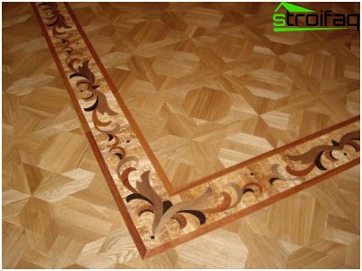 Bordure de parquet