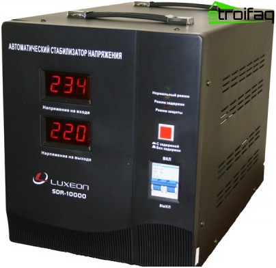 Régulateur de tension Régulateur de tension automatique