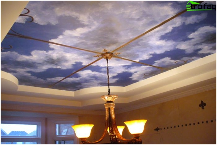 Conception du plafond (150 photos)