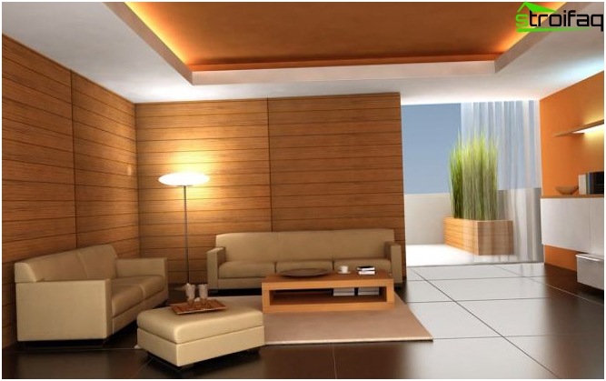 Conception du plafond (150 photos)