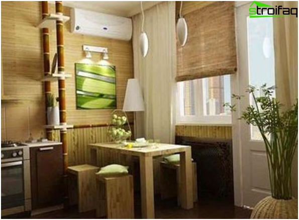 Papier peint de cuisine de style japonais Papier peint de cuisine de style japonais