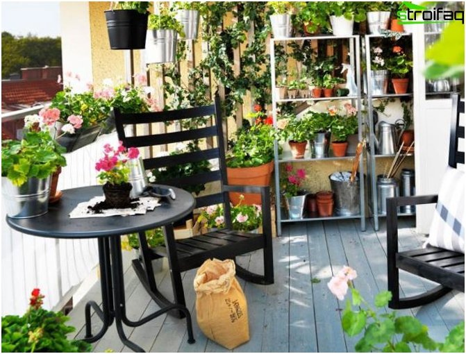 Photo de conception de balcon Photo de conception de balcon