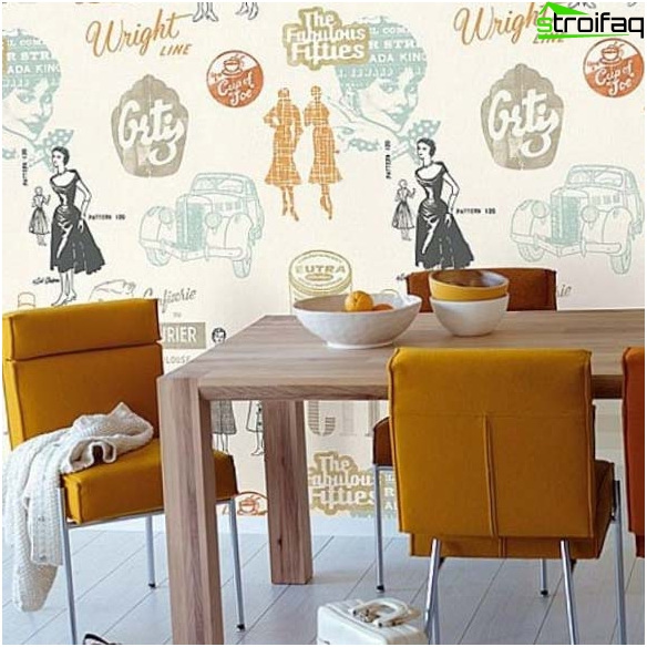 Papier peint à la mode pour la cuisine 2016 Papier peint à la mode pour la cuisine 2016