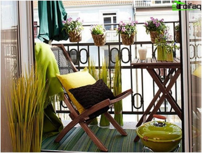 Conception de balcon de cuisine Conception de balcon de cuisine