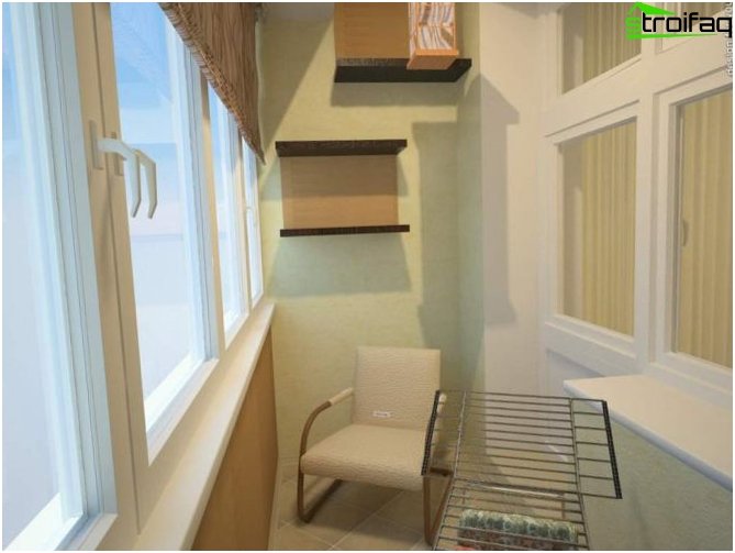 L'intérieur du balcon - 1 L'intérieur du balcon - 1