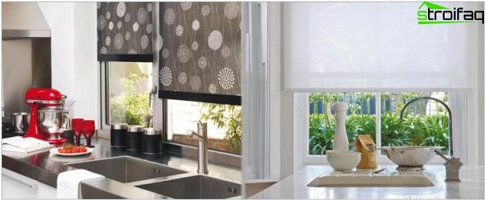 Rideaux design pour le hall, la cuisine et la chambre