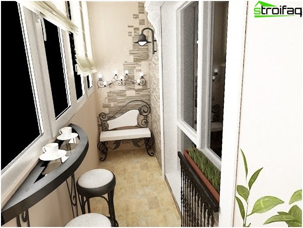 L'intérieur du balcon - 5 L'intérieur du balcon - 5