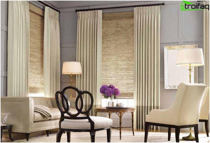 Rideaux design pour le hall, la cuisine et la chambre