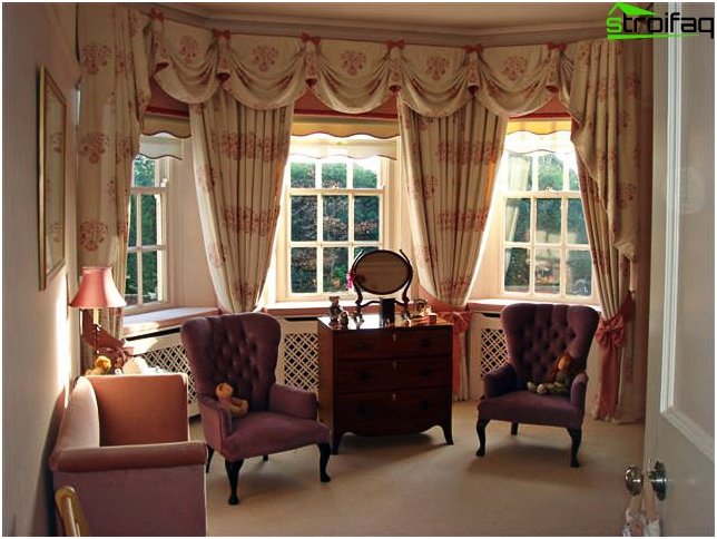 Rideaux design pour le hall, la cuisine et la chambre