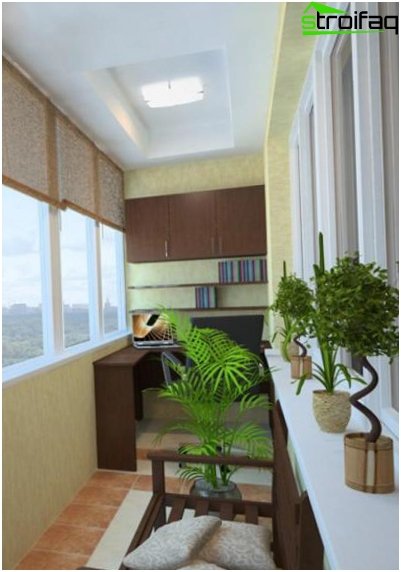 L'intérieur du balcon - 21 L'intérieur du balcon - 21