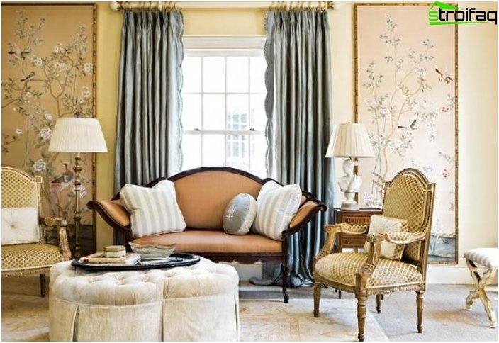 Rideau de style français photo 1 Rideau de style français photo 1