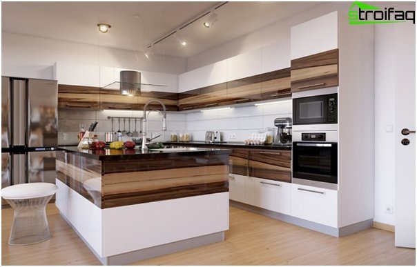 Meubles de cuisine d'Ikea ​​(plan plat) - 1