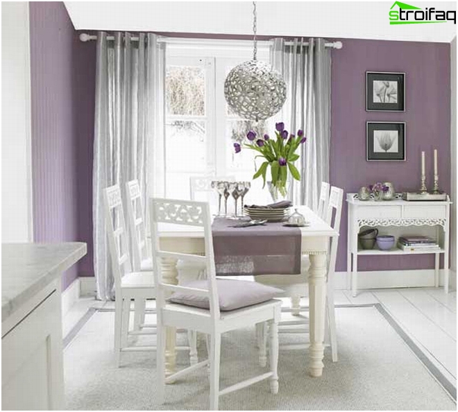 Table à manger dans le salon 4