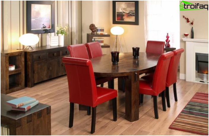 Table à manger ovale - 2