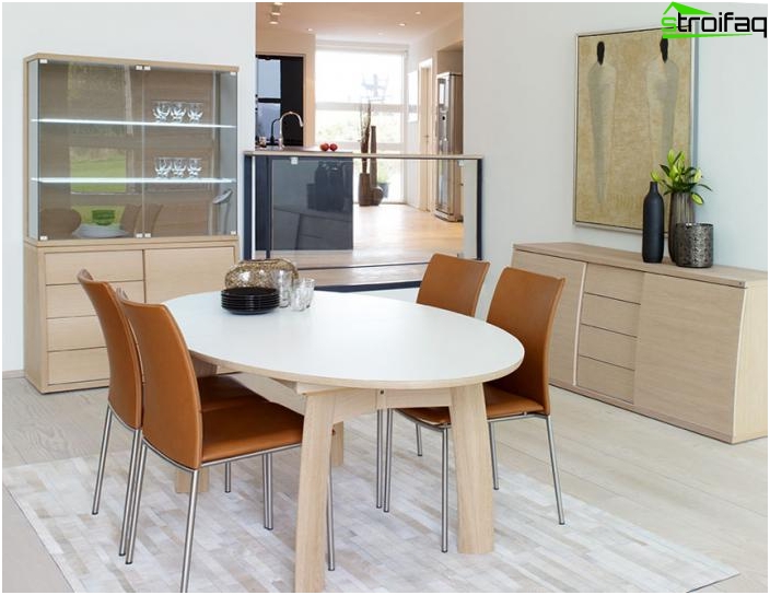 Table à manger ovale - 3