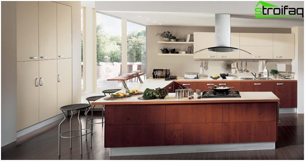 Cuisine en bois d'Ikea ​​- 5