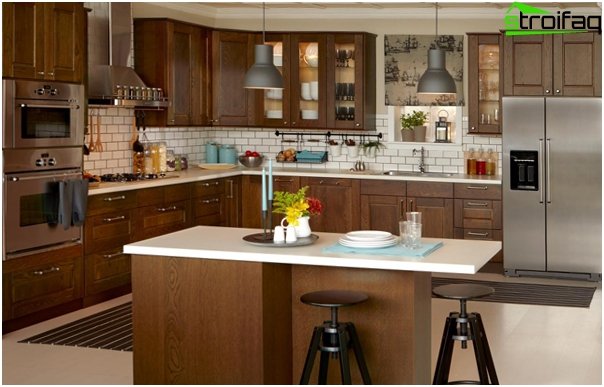 Les meubles de cuisine du Ikea (Bois) - 5