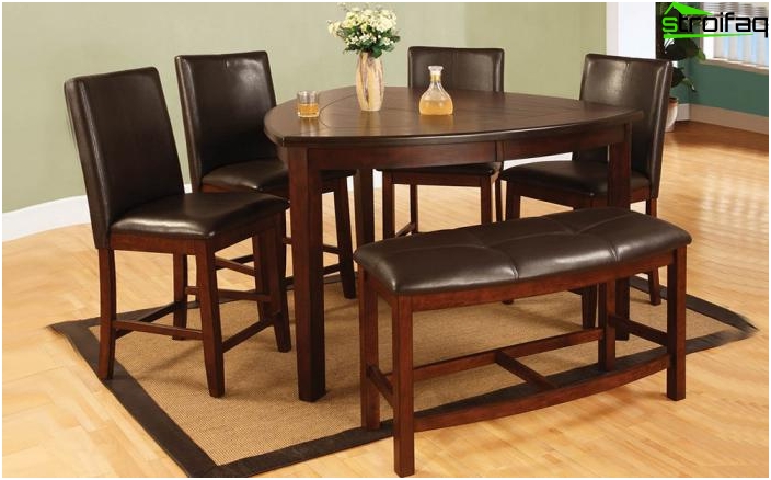 La forme originale de la table à manger - 5