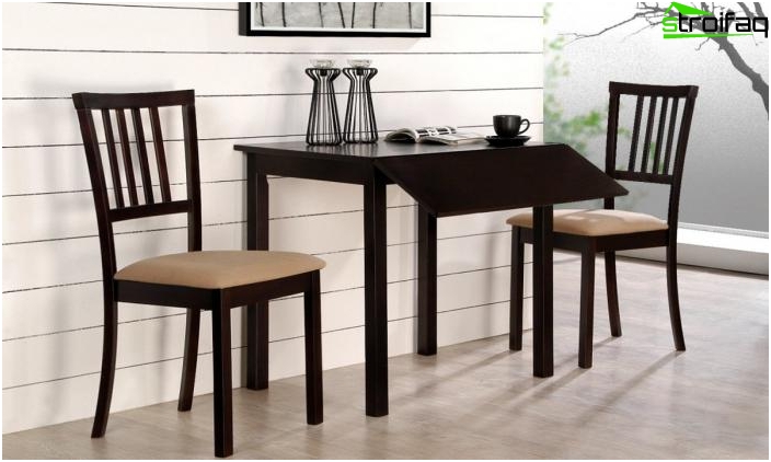 Table à manger transformable - 1