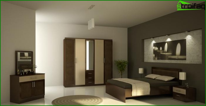 Intérieur de la chambre moderne 2