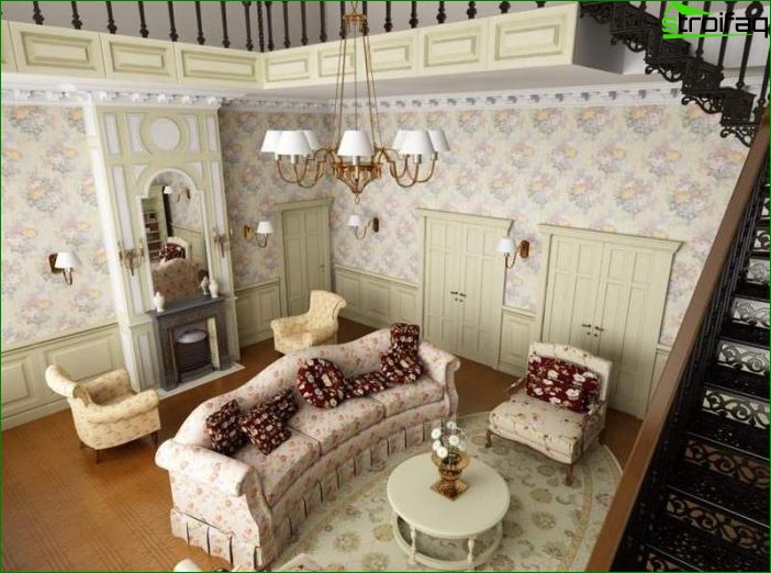 Papier peint à la provençale