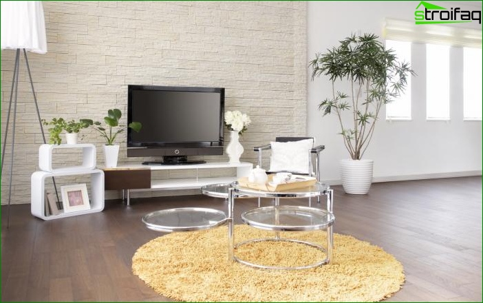 Conception de papier peint photo pour la salle